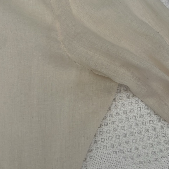 Elie Tahari Vintage Beaded Button Down Shirt Long Sleeve Size Small - Picture 6 of 8